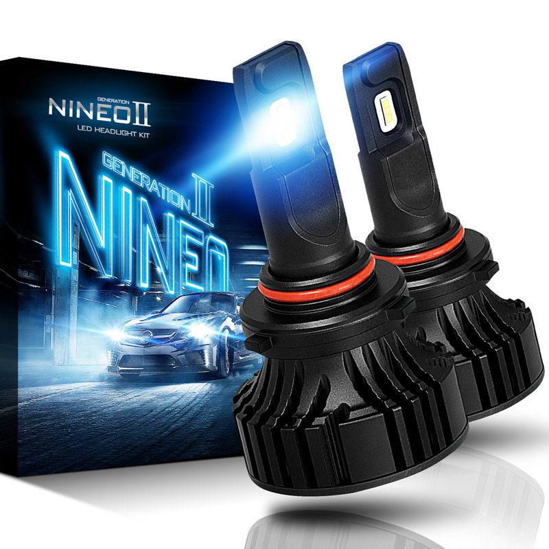 NINEO 9005 LED Headlight Bulbs CREE Chips 12000Lm Extremely Bright 360 Degree Adjustable_01