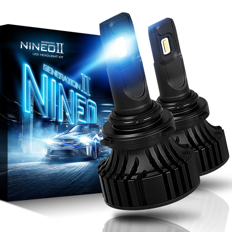 NINEO 9006 LED Headlight Bulbs CREE Chips 12000Lm Extremely Bright 360 Degree Adjustable_01
