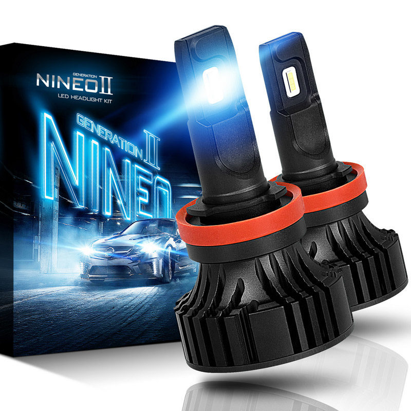 NINEO H11 LED Headlight Bulbs CREE Chips 12000Lm Extremely Bright 360 Degree Adjustable_01